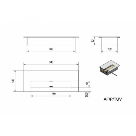 Биокамин Kratki DELTA 2-PRO (400*900) Биокамин Kratki DELTA 2-PRO (400*900) по цене €255