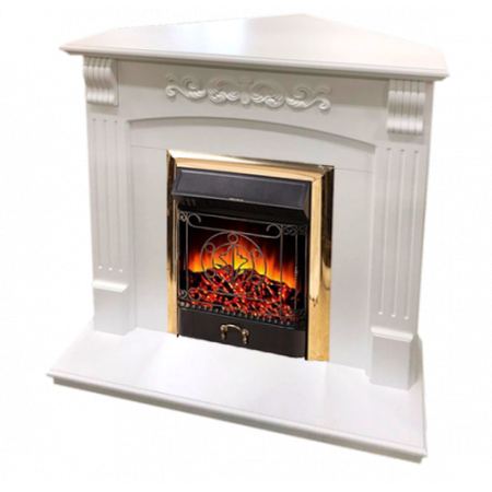 Sorrento угловой (белый дуб)+Majestic FX Brass