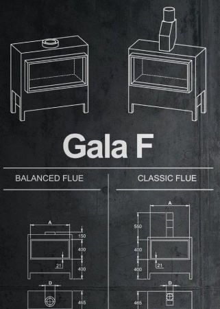 Газовая топка Vero Design GA 5 F 
Газовая топка Vero Design GA 5 F