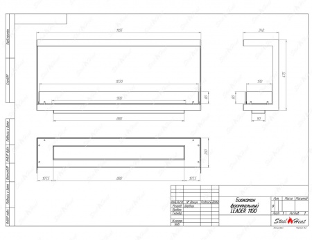 Биокамин фронтальный SteelHeat Leader 1100 стекло + стемалит Биокамин фронтальный SteelHeat Leader 1100 стекло + стемалит по цене 54 640 руб.