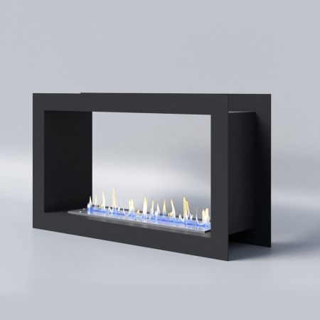 Биокамин "Русский огонь" Честер Сквозной 700 встраиваемый по цене 29 800 руб.