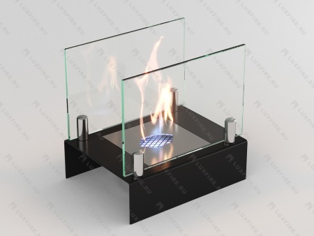 Настольный биокамин Lux Fire "Арлекино" S (черный) по цене 8 833 руб.