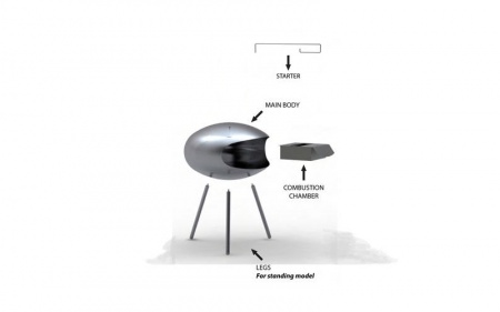 Напольный биокамин Cocoon Terra Black Напольный биокамин Cocoon Terra Black по цене 144 400 руб.