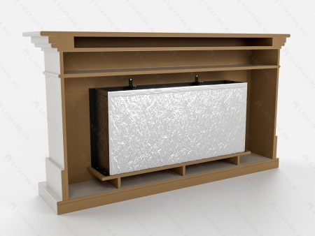 Биокамин Lux Fire с порталом Ангара 42, белый Биокамин Lux Fire с порталом Ангара 42, белый по цене 124 306 руб.