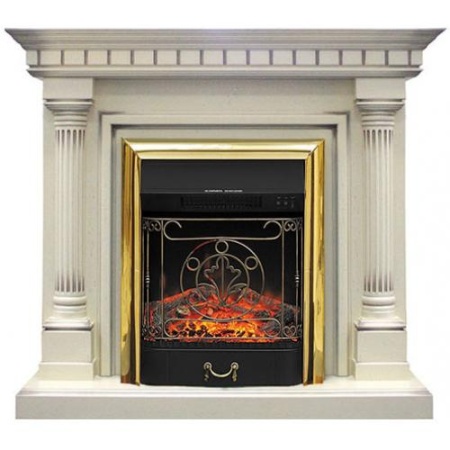 Dallas (слоновая кость с патиной)+Majestic FX Brass